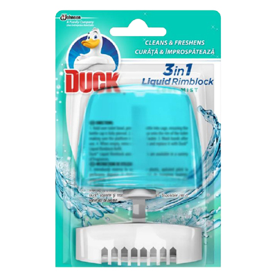 Duck Wc Active 3 in1 Toilet Liquid Rim block Cool Mist