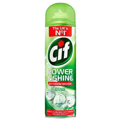 Cif Bathroom Cleaning Mousse Citrus Burst