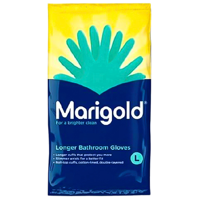 Marigold Longer Large Bathroom Gloves