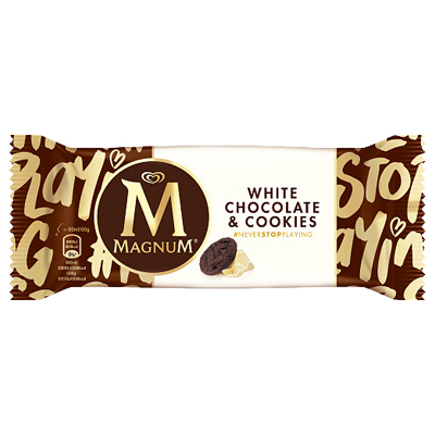 Magnum White Chocolate & Cookies