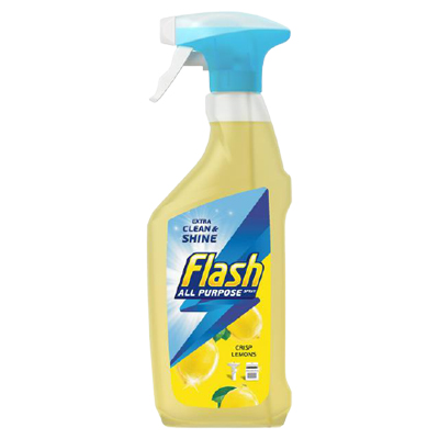 Flash Multi Purpose Cleaning Spray Lemon For Hard Surfaces