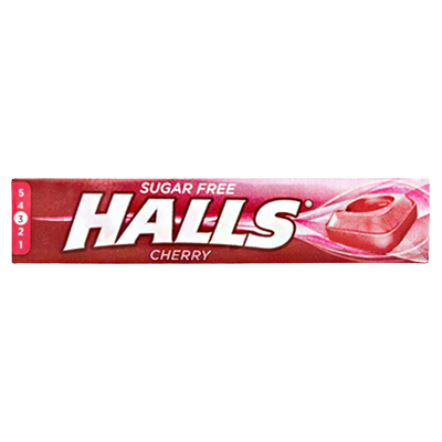 Halls Sugar Free Mentholyptus Cherry