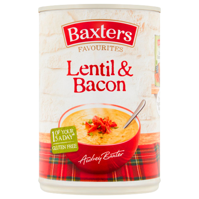 Baxters Favourites Lentil & Bacon