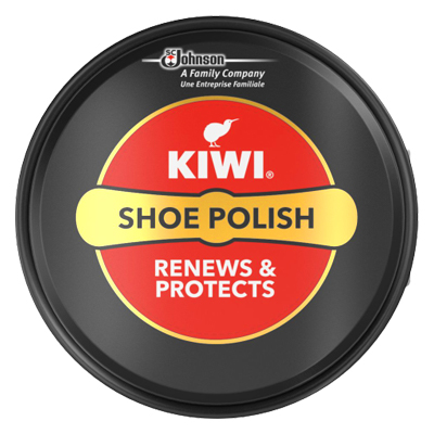 Kiwi Shoe Polish Tin Black