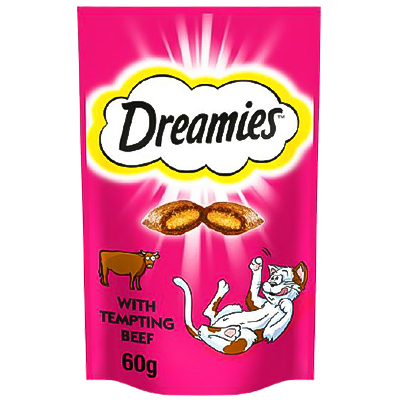 Dreamies Beef Adult Cat Treats