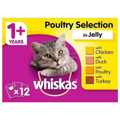 Whiskas Poultry In Jelly Wet Adult