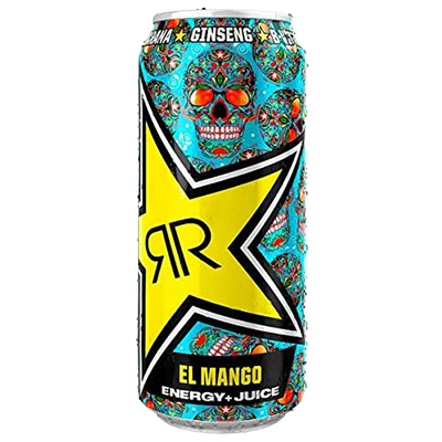 Rockstar Baja Juiced Mango Energy Drink