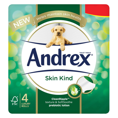 Andrex Skin Kind 4pk