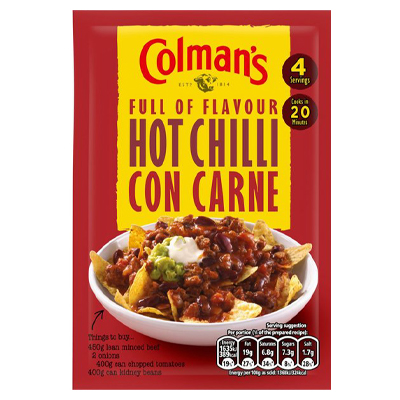 Colmans Chilli Con Carne Recipe Mix