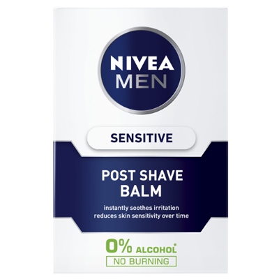 Nivea Men Sensitive Post Shave Balm With 0% Alcohol