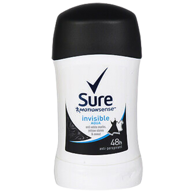 Sure Women Crystal Invisible Aqua Stick Anti-Perspirant Deodorant