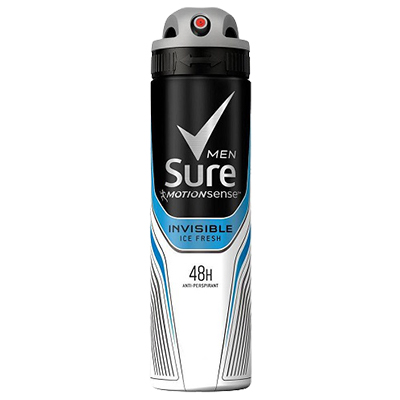 Sure Men Invisible Ice Antiperspirant Deodorant Aerosol