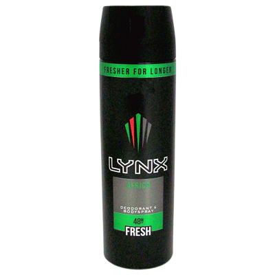 Lynx Body Spray Africa