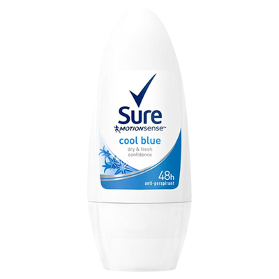 Sure Women Cool Blue Roll-on Antiperspirant Deodorant