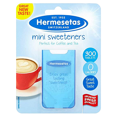 Hermesetas Mini Sweeteners 300 Tablets