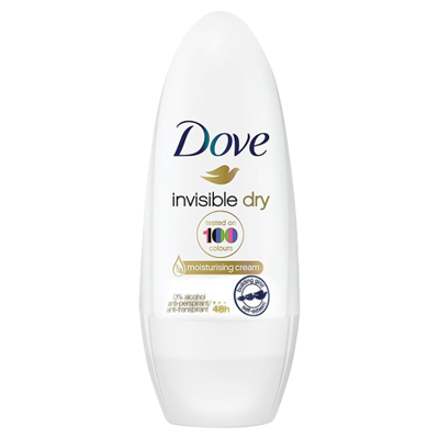 Dove Invisible Dry Roll-on Antiperspirant Deodorant