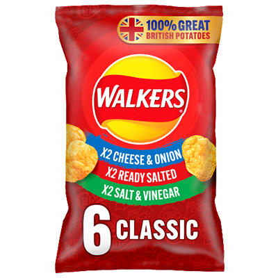 Walkers Classic Variety Crisps