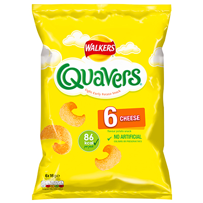 Walkers Quavers Cheese Snacks