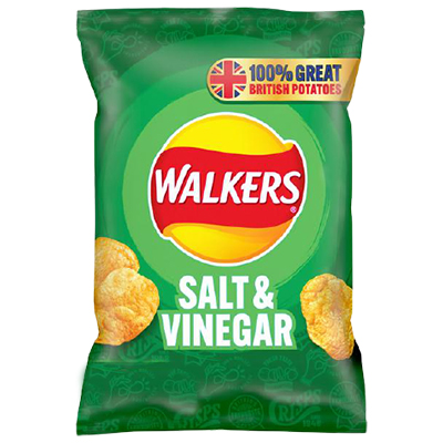 Walkers Salt And Vinegar Crisps