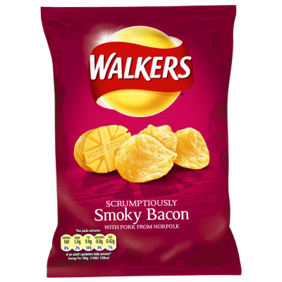 Walkers Smoky Bacon Crisps