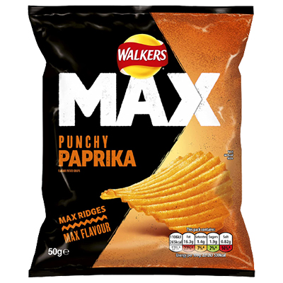 Walkers Max Paprika Crisps