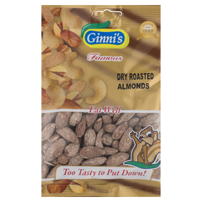 Ginnis Dry Roasted Almonds