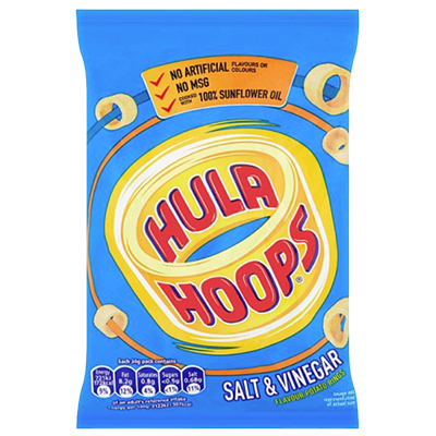 Hula Hoops Salt & vinegar