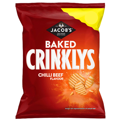 Jacobs Baked Crinklys Chilli Beef