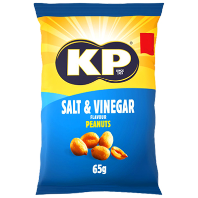 Kp Salt & Vinegar Flavour Peanuts