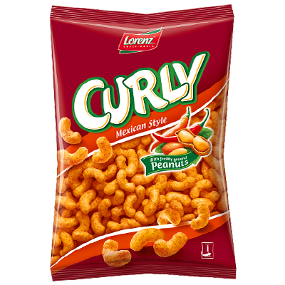 Lorenz Snack-world Curly Peanut Mexican Style