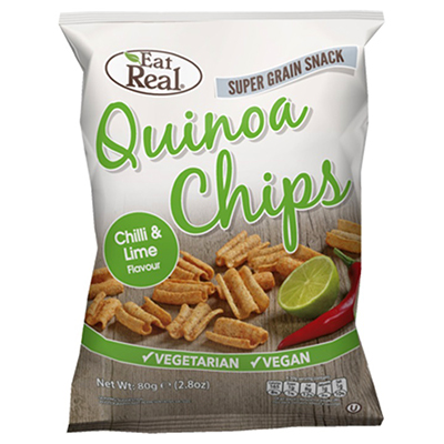 Quinoa Chips & Chilli Lime