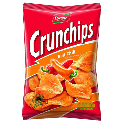 Lorenz Crunchips Red Chilli