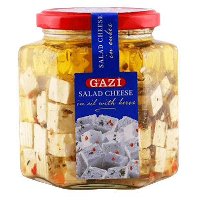 Gazi Salad Cheese In Oil With Herbs