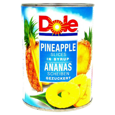 Dole Pineapple Slices Syrup