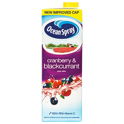 Ocean Spray Cranberry Blackcurrant