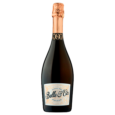 Belle & Co. Alcohol Free Sparkling Rose