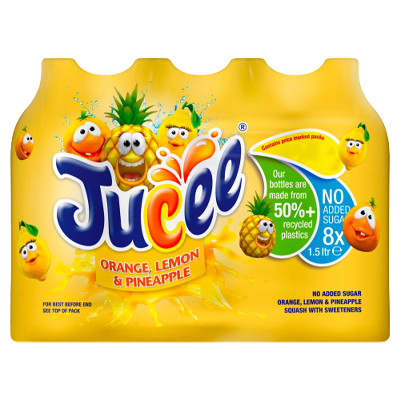 Jucee No Added Sugar Orange, Lemon & Pineapple