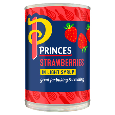 Princes Strawberries In Light Syrup