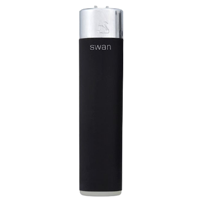 Swan Lighters Silver & Black