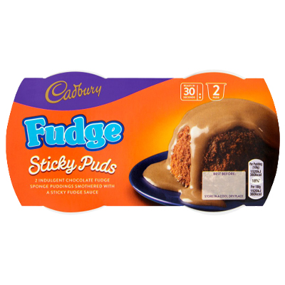 Cadbury Fudge Sticky Puds 2X