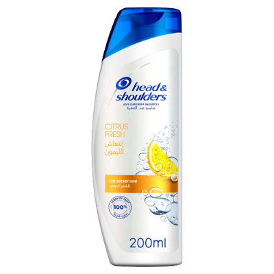 Head & Shoulders citrus fresh shampoo