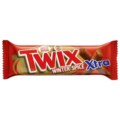 Twix Xtra Winter Spice Chocolate Biscuit Twin Bars