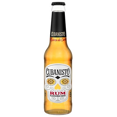 Cubanisto Rum-flavoured Lager Beer Bottles