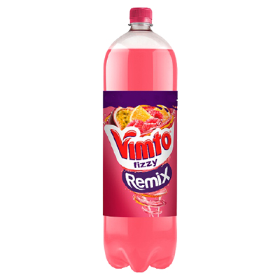 Vimto Fizzy Remix Raspberry, Orange & Passionfruit