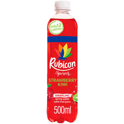 Rubicon Spring Strawberry Kiwi Flavoured Sparkling Spring Water