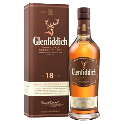 Glenfiddich Aged 18 Years Single Malt Scotch Whisky