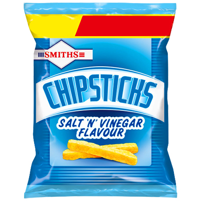 Smiths Chipsticks Salt n Vinegar Snacks