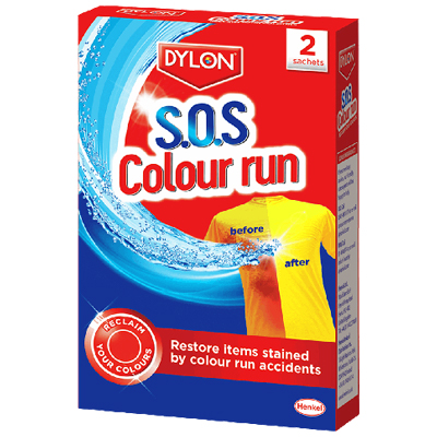 Dylon Sos Colour Run 2X Sachets