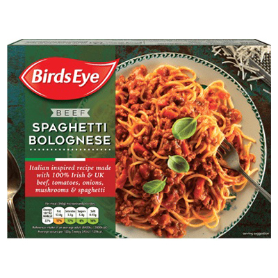 Birds Eye Beef Spaghetti Bolognese