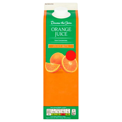 Discover The Choice Orange Juicy Bits